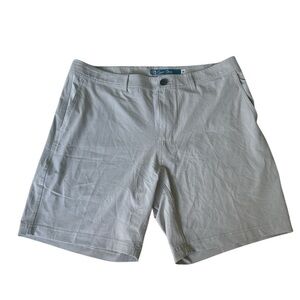 Gray Flat Front athletic Shorts